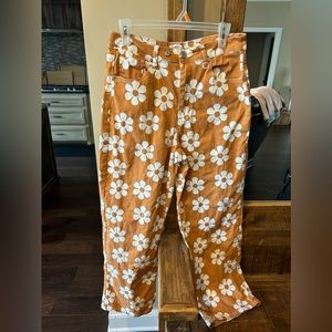 Flower Power Bootcut Pants